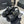 CC 25B Thick-Sole Casual Sandals with Velcro Black Leather 489312