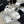 CC 25B Thick-Sole Casual Sandals with Velcro White Leather 489311