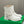 BV 25FW Ankle Boots With Coaxial Detailing And Signature Metal Triangle in White Calfskin