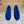 BV 25SS Shearling Ballerina in Blue Wool Sheepskin