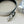 CD Belt 35mm White Black Leather Buckle 593666