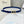 CD Saddle Belt 20mm Blue Calfskin Metal Buckle