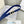 CD Saddle Belt 20mm Blue Calfskin Metal Buckle
