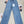 CC 25 Cross-stitched double C high-waisted straight-leg jeans