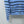 CC 25 Round Neck Striped Knitted Wool Blue Cardigan