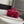 Mini CF 25 Flap Bag Red Shearling