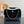 CC 25A Small Tote 36cm Black Suede Black Calfskin