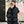 CC Velvet Bow-Tie Long Down Black Jacket