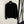 CC Bow Single-Breasted Round Neck Long-Sleeved Knit Cardigan