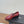 CC 25K Logo Button Loafers 35mm High Heel Red Calfskin 517623