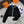 HM Patchwork Leather Lapel Double-faced Black Cashmere Jacket