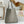 Chloe Spin Tote Bag Large 35cm Grey Calfskin 272279