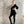 CALZEDONIA Thickened Castle Pattern Black Flocked Pantyhose