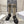 CD Hight Stocking Riding Boots Taupe Black Cowhide 565793