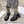 CD Short Stocking Riding Boots Taupe Black Cowhide 565791