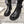 CD Short Stocking Riding Boots Black Cowhide 565789
