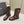 Chanel Vintage Chelsea Boots Brown Calfskin 567775