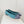 Chanel 25 Ballet Flat Green Mix Gray Suede 566822