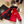 Canada Goose Children Jacket Wolf Fur Red Polyester Cotton