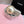 CC Stamp Buckle Women Belt 30mm Elastic Silver Cowhide 196842