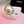 CC Stamp Buckle Women Belt 30mm Elastic White Cowhide 196841