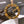 CC Gold Chain Buckle 40mm Black Gold Sheepskin 196574