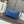 Loewe Puzzle Fold 22cm Handbag in Blue Glossy Calfskin 274150