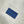 Loewe Puzzle Fold 22cm Handbag in Blue Glossy Calfskin 274150