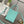 LOE Standard A5 Tote bag in Glossy Turquoise Calfskin 274269