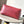 LOE 31 Medium Puzzle Fold Tote In Burgundy Mix Chocolate Glossy Cowhide 274321