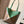 LOE 31 Medium Puzzle Fold Tote In Amber Hunter Green Glossy Cowhide 274319