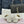 Jimmy Choo 26WF Pointed Toe Rhinestone Bow Chunky Heel Silver Sheepskin 573543
