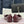 Jimmy Choo 26WF Pointed Toe Rhinestone Bow Chunky Heel Burgundy Sheepskin 573541