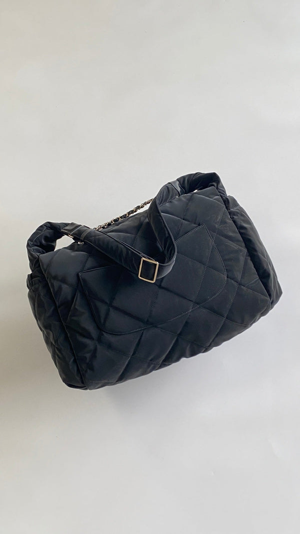 CC Bowling Large 46 Black in Velvet Nylon Bag