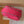 LV Dopp Kit Toilet Pouch Rose Red Monogram Canvas 274858