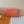 LV Key Pouch S Oragne PVC Fabric with Leather 275147