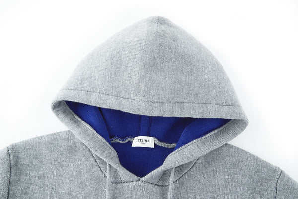 LOEWE Arc de Triomphe Jacquard Logo Knit Hoodie 331216