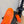 Prada Classic Retro Sneakers – Sport & Casual Style Orange in Sheepskin Fabric 580380
