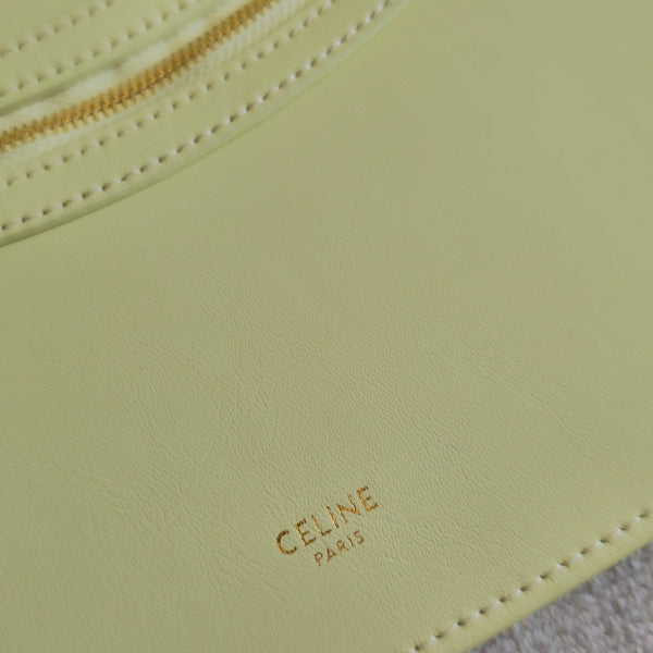 Celine 26 New Smiley Face Citrus Bag in Cowhide 276205
