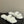 Hermes Giulia Kelly Buckle H-Slippers White in Wool 594328