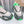 Loewe x on Angpao Couple Running Sneakers Khaki Green Nylon Calfskin 597422