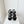 Chanel 26 Turnlock 80 Black Sandal Heels in Lambskin 597407