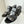 Chanel 26 Turnlock 85 Black Sandal Mule in Lambskin 597392