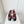 Chanel 26 High Heels Burgundy Black 90 in Lambskin 597386
