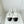 Chanel 26 High Heels White Black 50 in Lambskin 597330