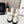 Chanel Chain Sock Ankle Boots White Wool Flyknit 597918