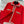 Chanel 25 Knitted Cardigan with Contrasting Trim Red in Wool 801436