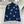 Chanel 26 Jacquard Knit Cardigan Blue in Wool Yarn 801433