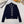 Chanel Cable Knit Crew Neck Cardigan Navy Blue in Wool 799529