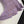 Chanel Hollow-out Knit Flared Long-Sleeve Purple Dress Cashmere20254806